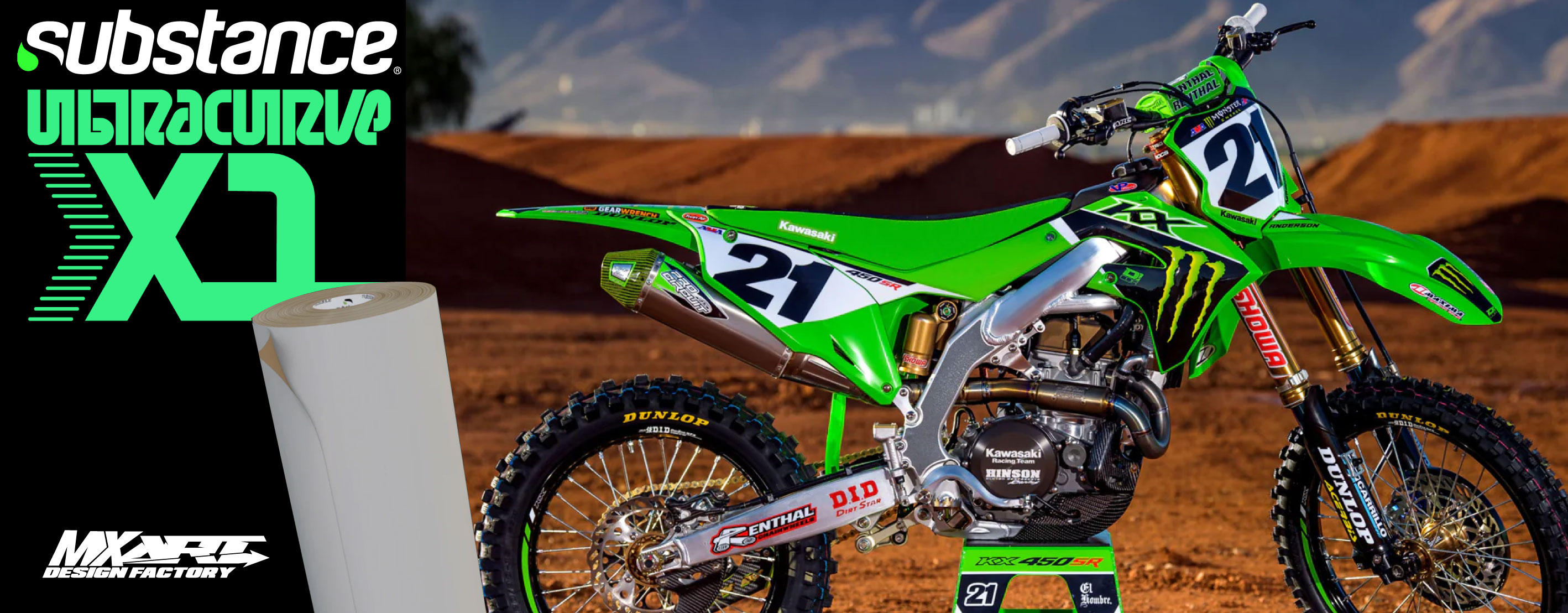 Premium MX Graphics & Wraps, Stickers, Plastics | MotoXart