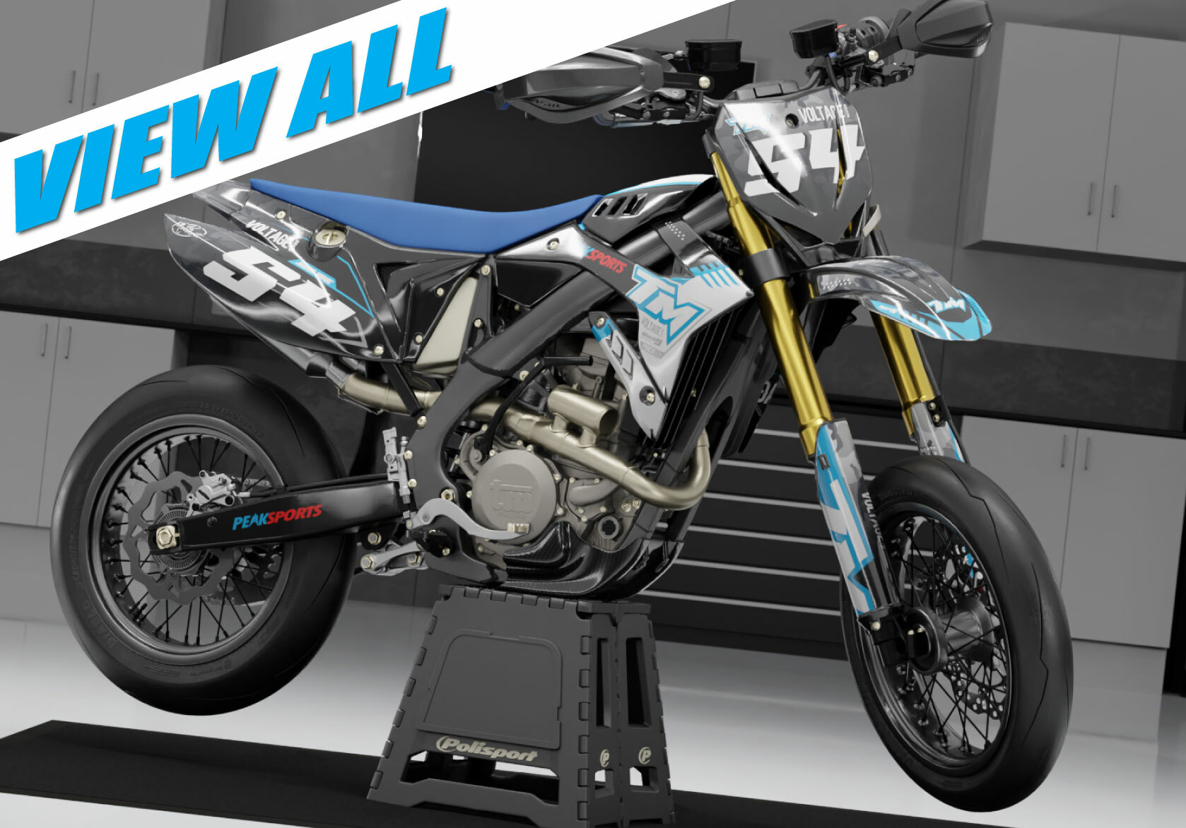 Custom decals for all model off road dirt bikes :: Motoxart ::