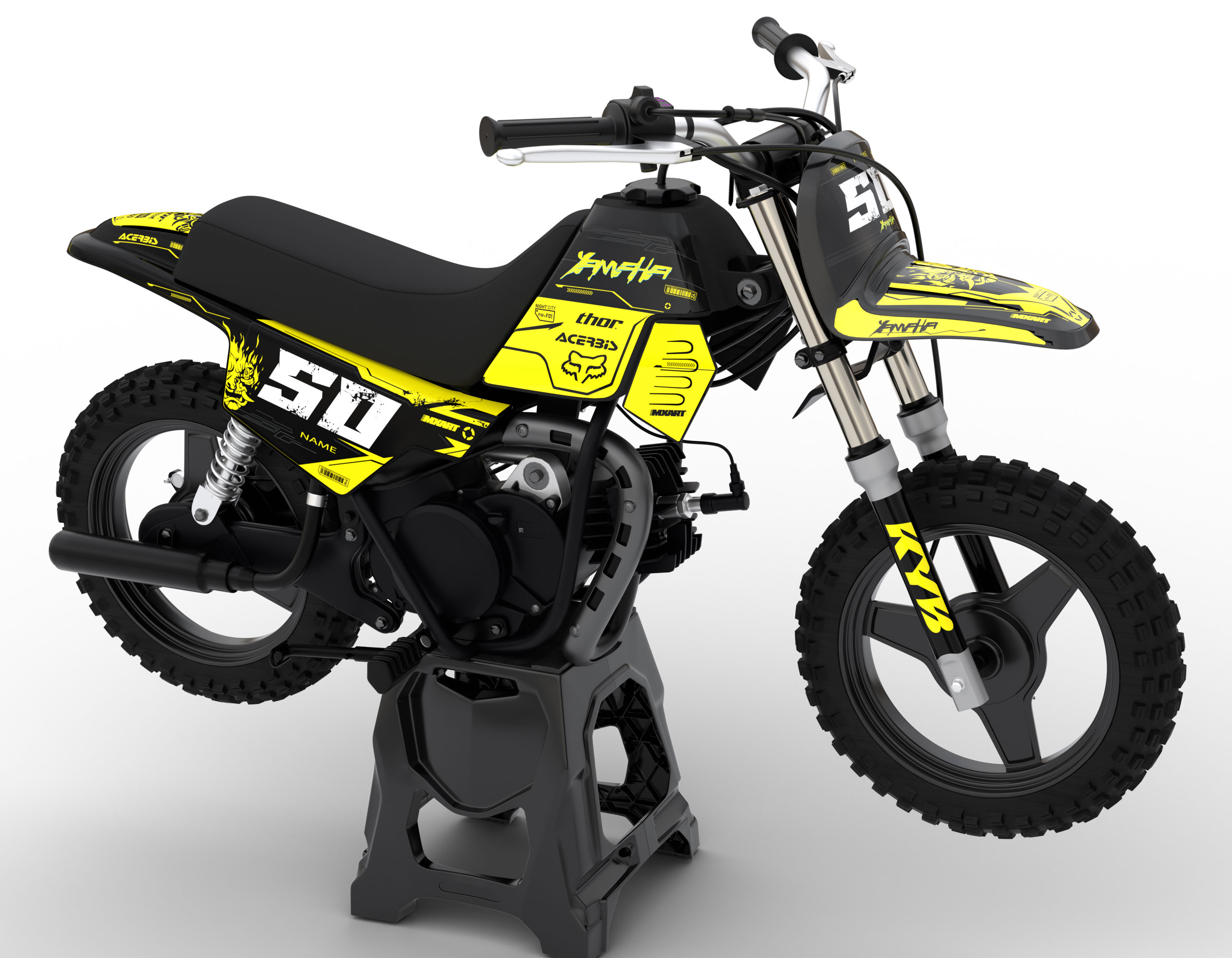 その他 Kawasaki KLX250 KLX302 リアフェンダー ホワイト 白 / カワサキ