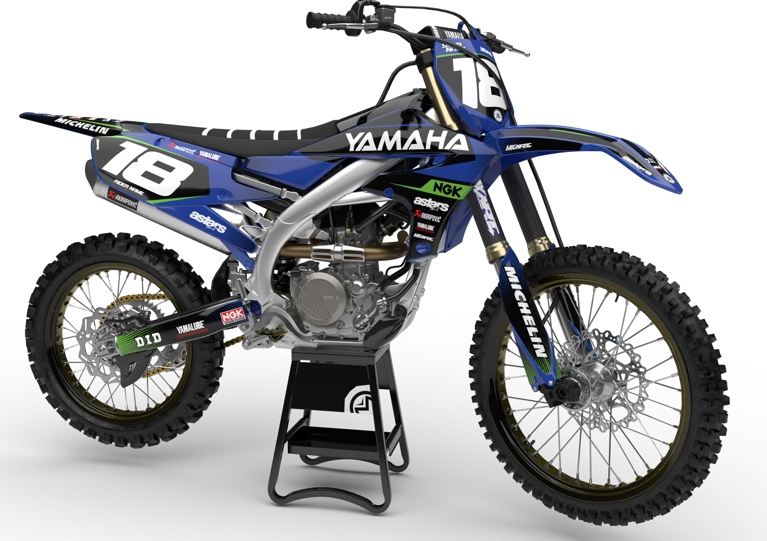 YZF 450 sticker kit Warsaw style ::: MOTOXART ::: Free Shipping