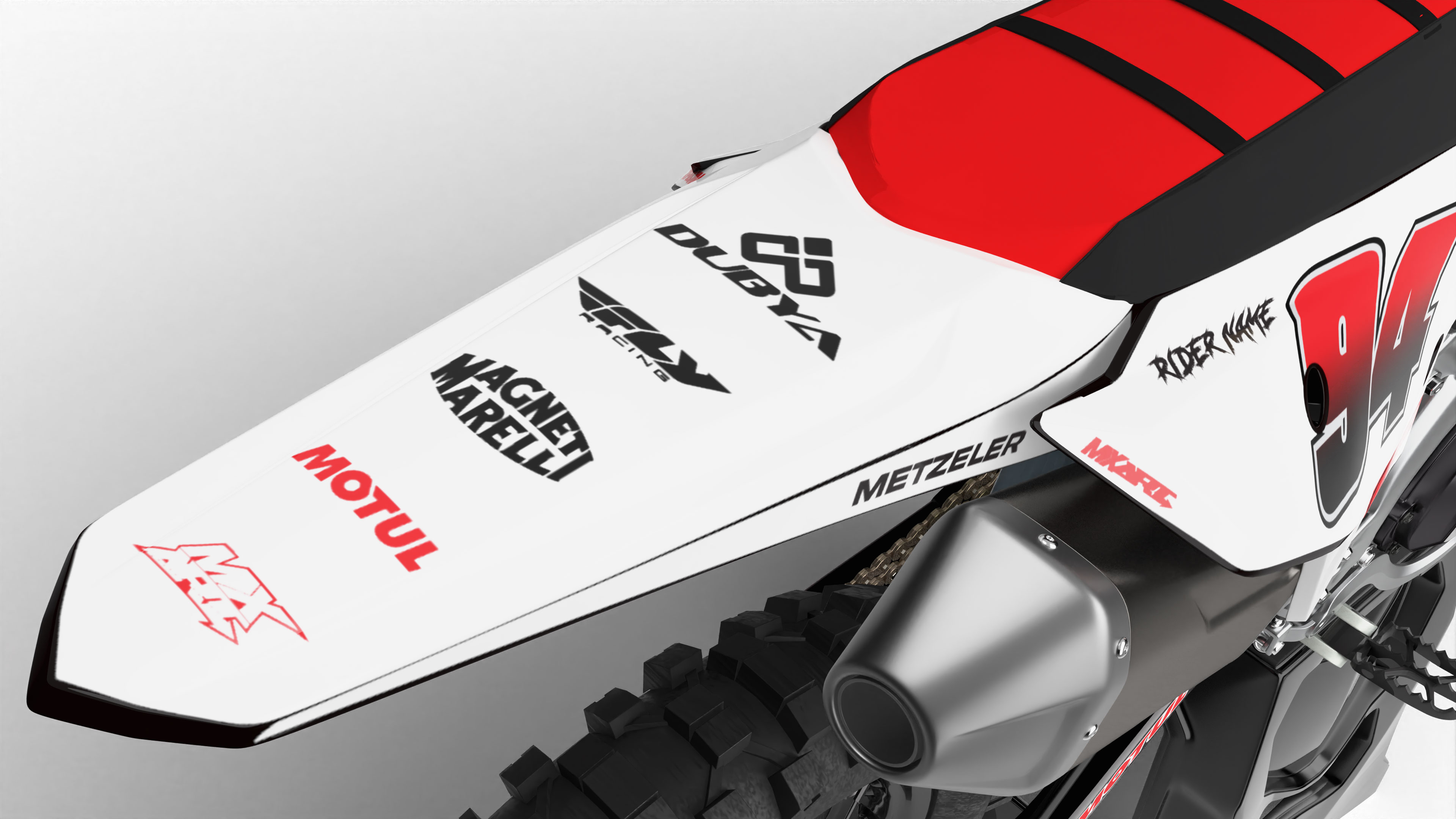 Premium Honda CRF 110 sticker kits Australia, United Red