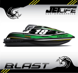 Kawasaki Jet Ski BLAST STYLE full kit