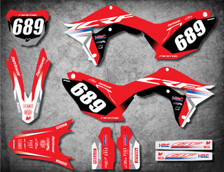 Honda CRF 70/80/100 Full Graphics Kit PRO Style