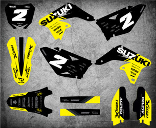 Suzuki 125cc And above BASE Style Full Sticker Kit