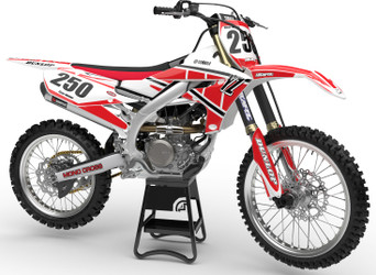 Factory EFX Decal Kit For TTR90 – Swingarm & Airbox Graphics – Dirt Bike Racing MX