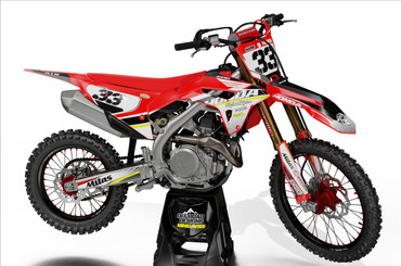 CRF 50 HACK style full Sticker Kit