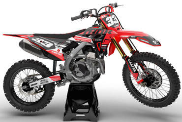 Honda CRF 110 Complex style full Sticker Kit