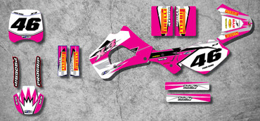 Polini X3 SHOCKWAVE PINK style full kit