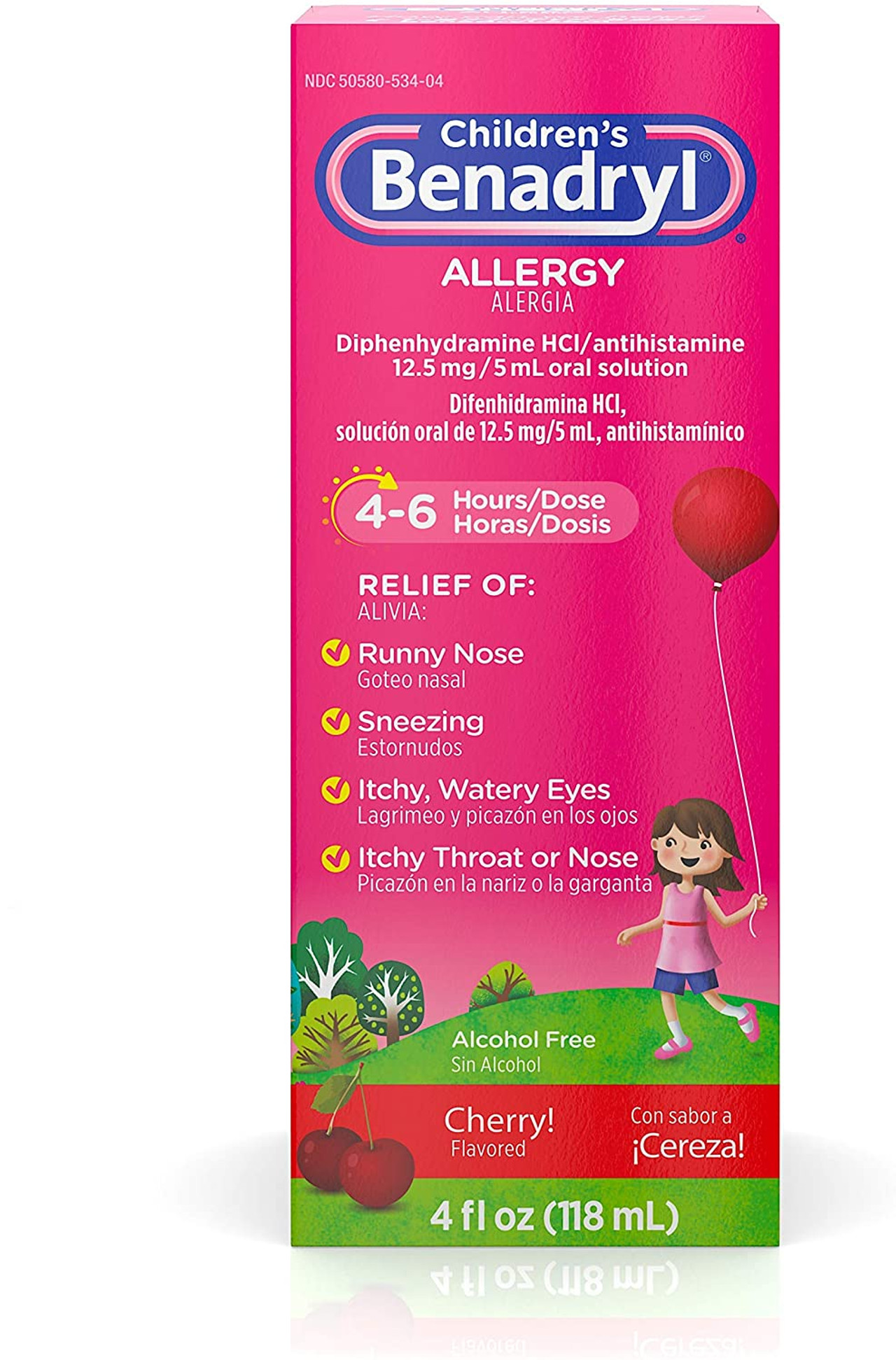 syrup benadryl dose for child