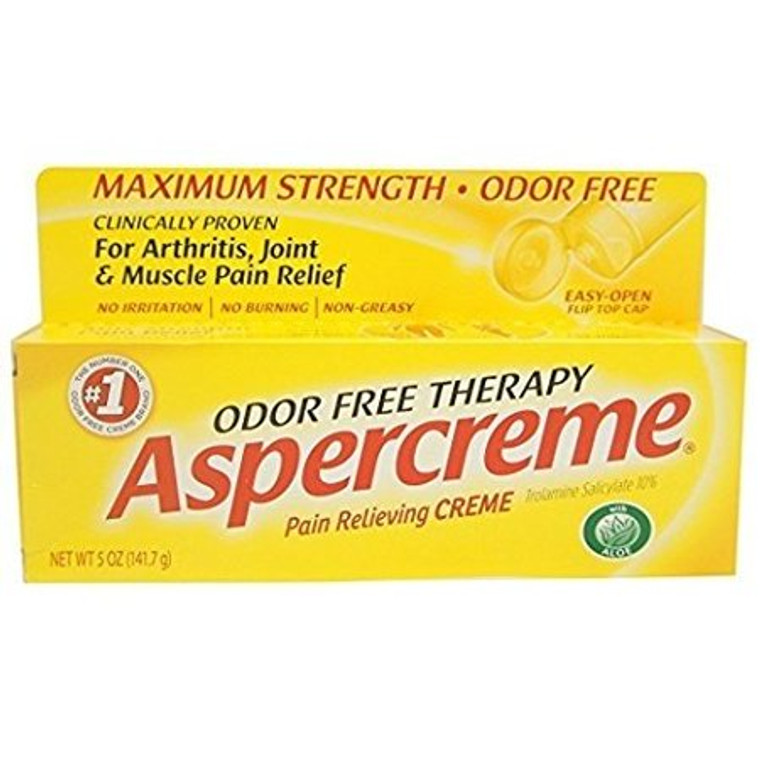 ASPERCREME Pain Relieving Creme 5 oz (Pack of 2)