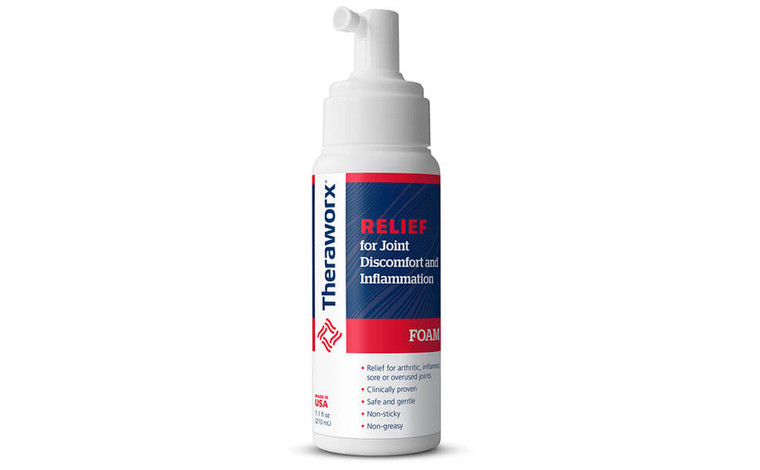 Theraworx Relief Joint Discomfort & Inflammation Foam