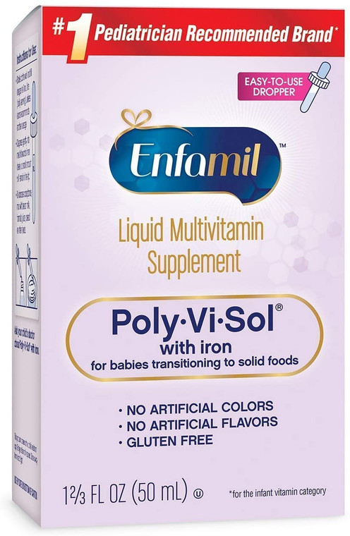 Enfamil Poly-Vi-Sol Liquid Multivitamin Supplement 50 mL