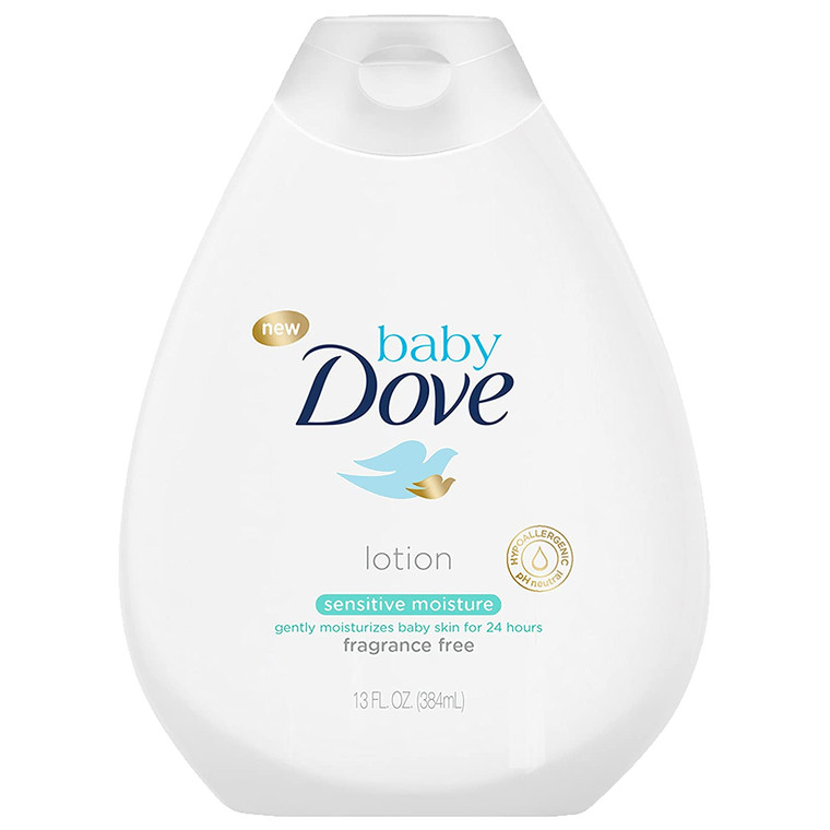 Baby Dove Sensitive Moisture Face and Body Lotion 13 oz