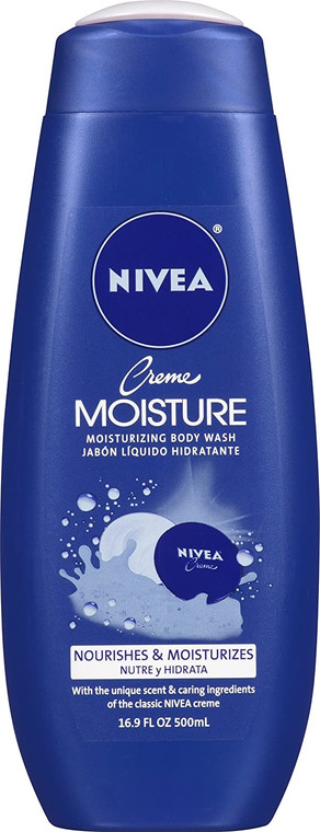 Nivea Creme Moisture Body Wash, 16.9 Ounce