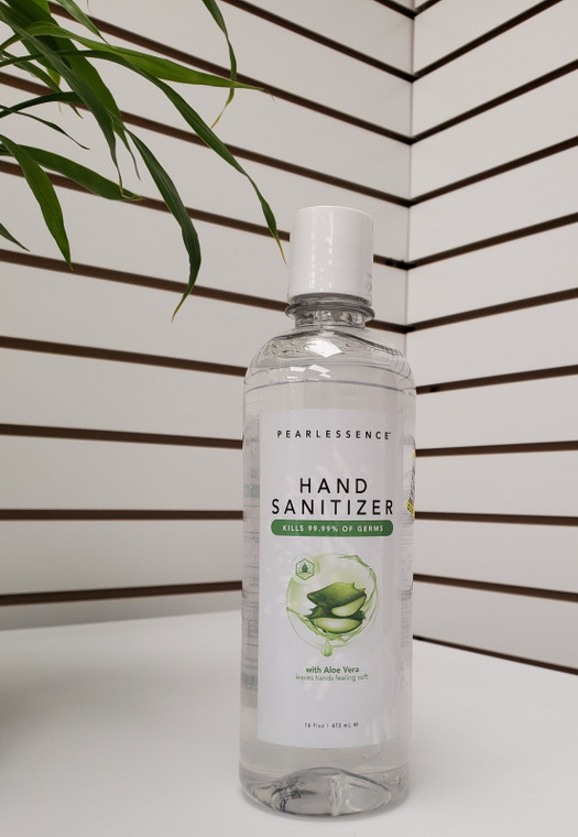 Pearlessence hand sanitizer with aloe vera  16oz