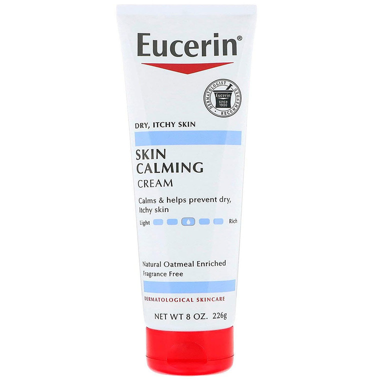 Eucerin Skin Calming, Fragrance-Free Creme 8 oz