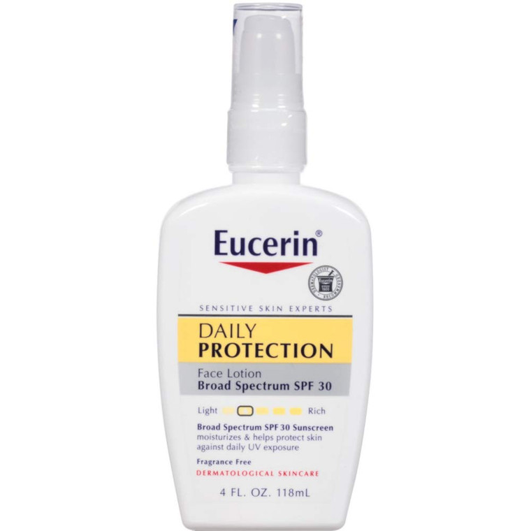 Eucerin Daily Protective Facial Lotion SPF30, 4 Ounces