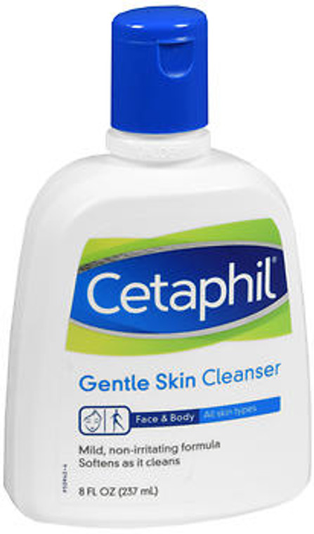 Cetaphil Gentle Skin Cleanser for All Skin Types, Face Wash for Sensitive Skin, 8 Fl Oz