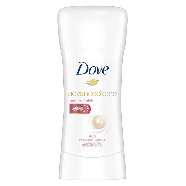 Dove Advanced Care Antiperspirant, Beauty Finish 2.6 oz