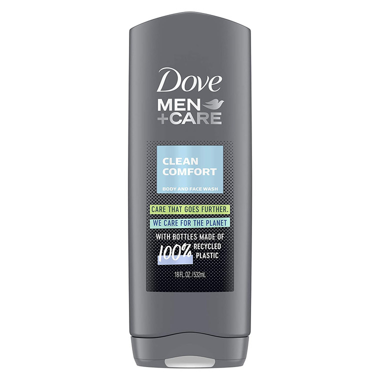 Dove Men+Care Body Wash, Clean Comfort, 13.5 Fl Oz