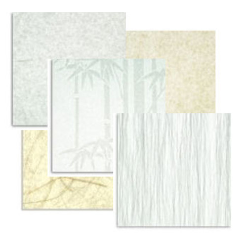 stain resistant laminated paper samples cloud dragon plain off-white 0.2 0.3 0.45mm