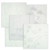 Basic paper samples 3" squares White Plain Cloud Dragon Bamboo Pine Maple for shoji screens