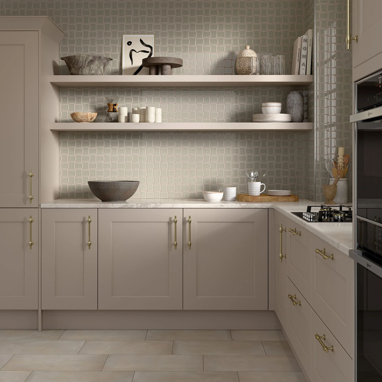 Emser Tile Llc Hanami Glossy 2x3 Mosaic 9x13 | Tile