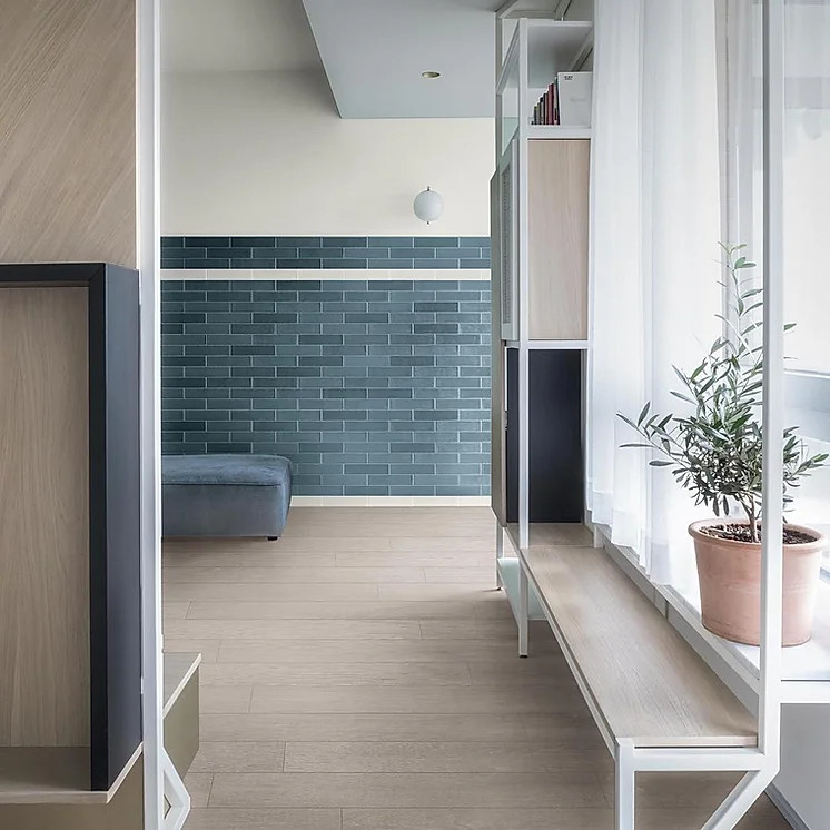 Z Collection Fragments Glossy Wall Tile 3