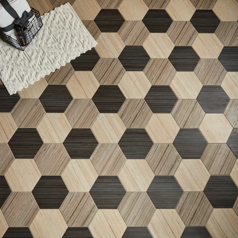 Arizona Tile Shibusa Pressed Hexagon 9