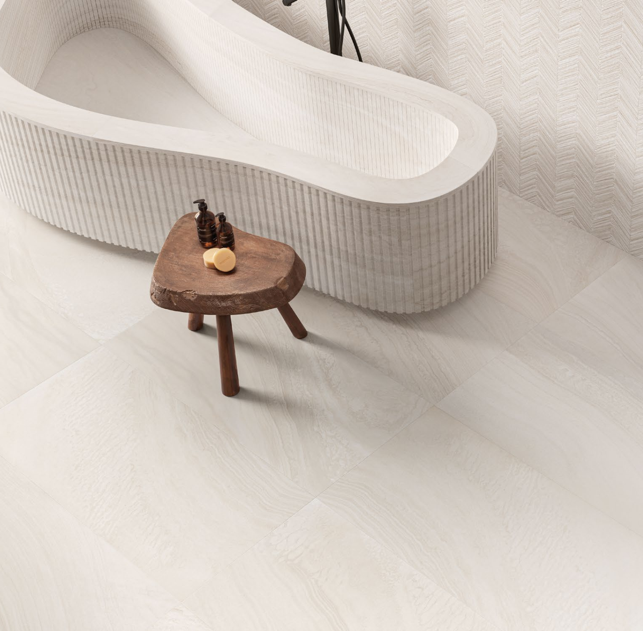 United Tile Company Provenza Varana Stone White 12x24 Cross Cut