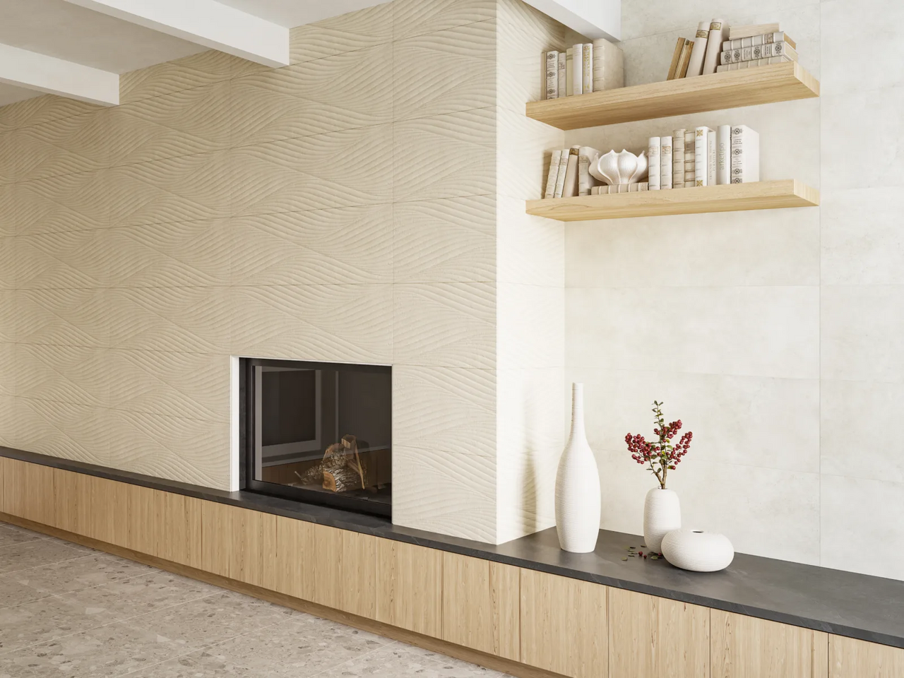 Bedrosians Donna Matte Flat Field Tile 13