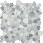 Pebble Mosaic White