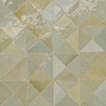 Zagora Triangle Mosaic Vert Gris