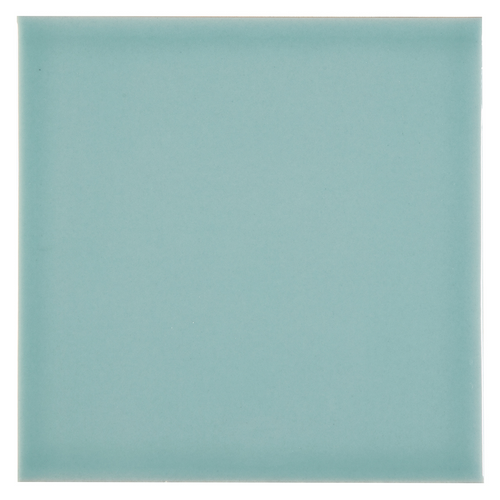 CROSSVILLE CURSIVE SOFT TEAL 6X6 FIELD GLOSS