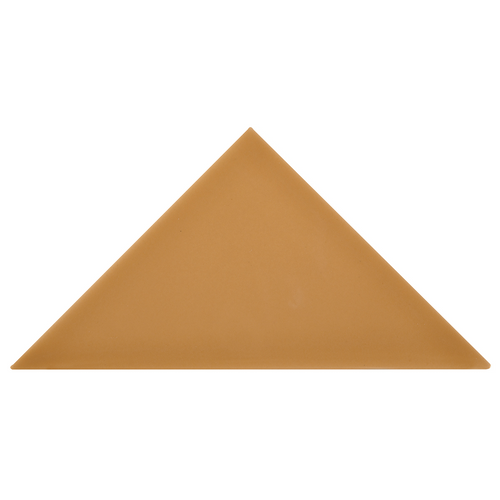 CROSSVILLE CURSIVE GOLDENROD 6X6 TRIANGLE FIELD GLOSS