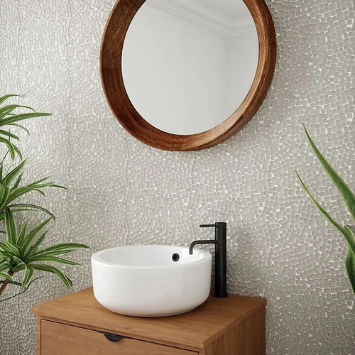 CHAPTER 6 - REEF GLASS GROUP 1 PEBBLE MOSAIC 12" X 12"