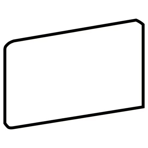 COLOR COLLECTION BRIGHT BISCUIT COVE BASE CORNER RIGHT 6" X 6"