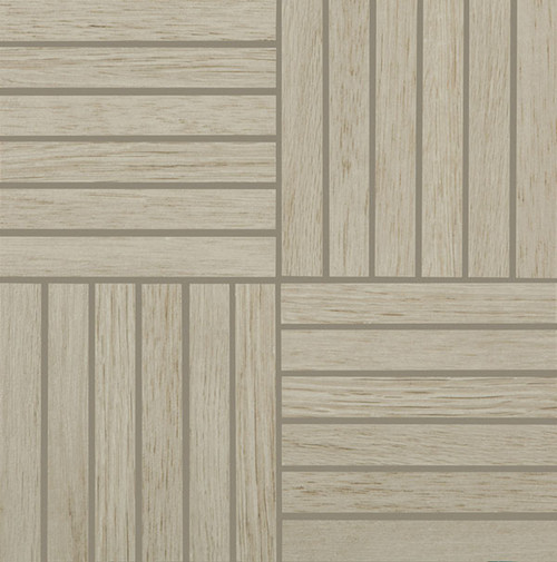 CROSSVILLE NEST MINDFUL OAK AND OLIVE 1X6 MOSAIC UNPOLISHED - Tile -  UNITED TILE COMPANY 