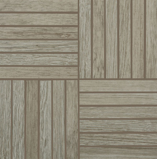 CROSSVILLE NEST PEACEFUL OAK AND OLIVE 1X6 MOSAIC UNPOLISHED - Tile -  UNITED TILE COMPANY 