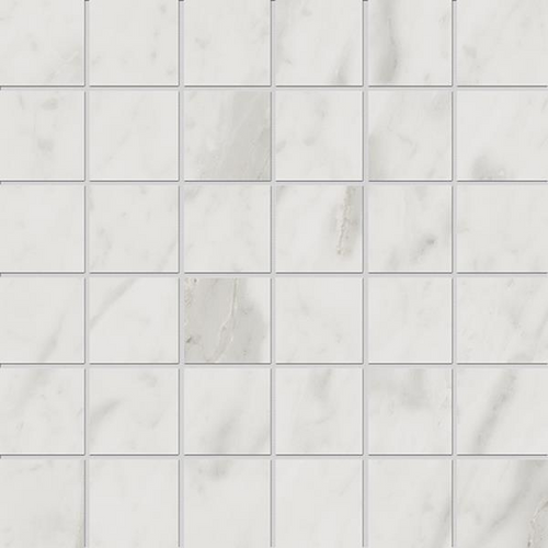 EDIMAX VELVET WHITE 2X2 MOSAIC 12X12 SHEET