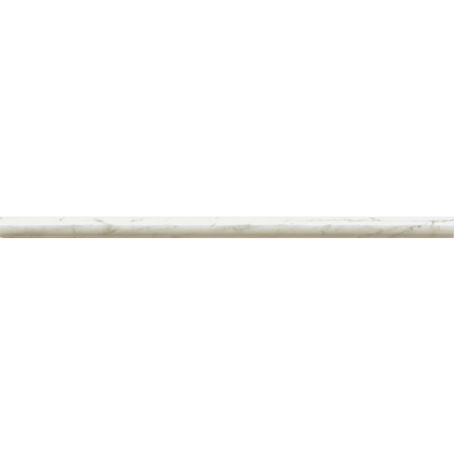 WHITE CARRARA POLISHED CANE 3/4" X 12" - Stone -  BEDROSIANS 