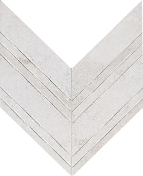 TERRA NOVA HONED LARGE CHEVRON MOSAIC - Stone -  Arizona Tile 