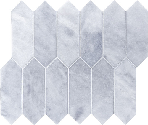 SKY BLUE HONED PICKET MOSAIC - Stone -  Arizona Tile 