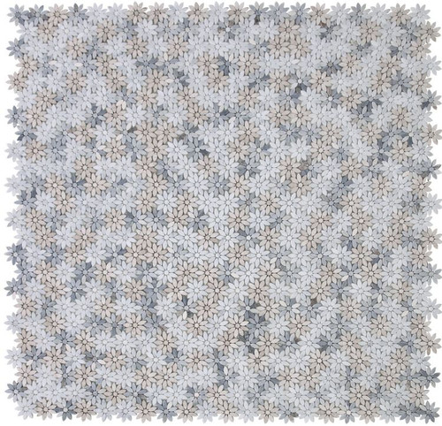 DAISY WILD SKY MOSAIC 12.5" X 12.75" - Tile -  ELYSIUM TILES INC