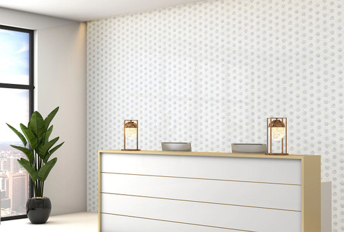 BIZOU POLISHED DAMASK MOSAIC 11X13 - Stone -  EMSER TILE LLC 