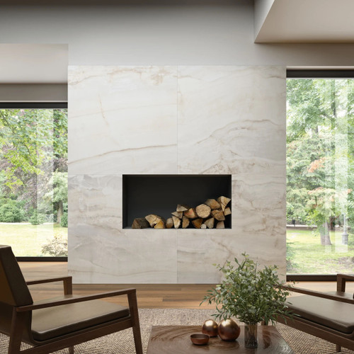 MAGNIFICA NINETEEN FORTY EIGHT CRYSTAL ONYX HONED 48" X 48" - Tile -  BEDROSIANS 