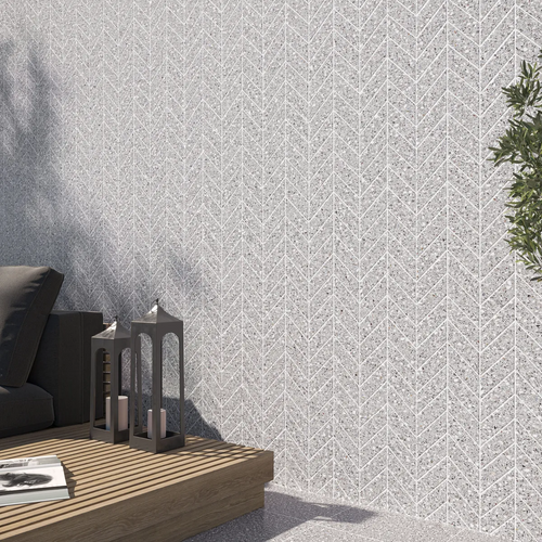 CHAPTER 5 - MODERN MIXER CHEVRON MOSAIC 8.375" X 16.125" - FLOJEF655