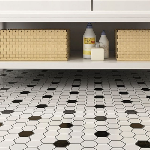CIRCUIT MATTE HEXAGON MOSAIC 2X2 - 13X11