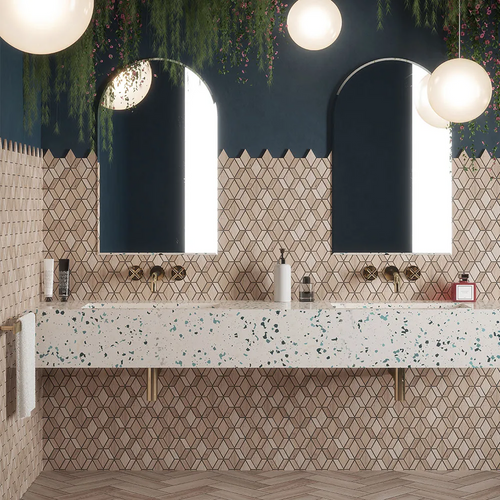 CHAPTER ES - ESSENTIALS ROMAN BAY MOSAIC 11.25" X 11.625" - FLOJEF770