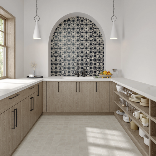 SOLIS HONED MOSAIC BLEND 14-1/4" X 14-1/4"